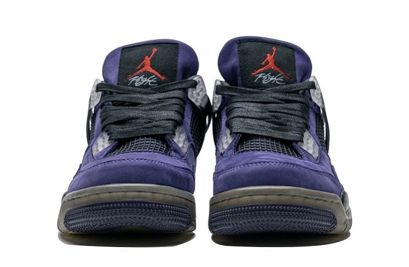 Travis Scott (TS) x Air Jordan 4 Purple Reps (4)