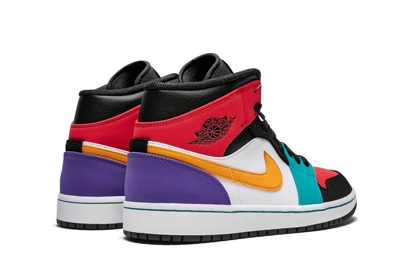 Air Jordan 1 Mid Multicolor Reps Online (3)