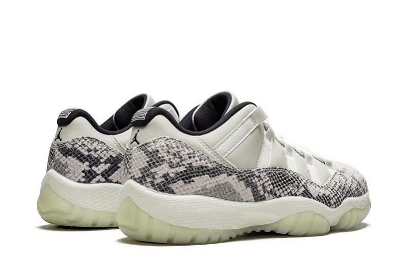 Air Jordan 11 Retro Low Light Bone Snakeskin Reps (3)