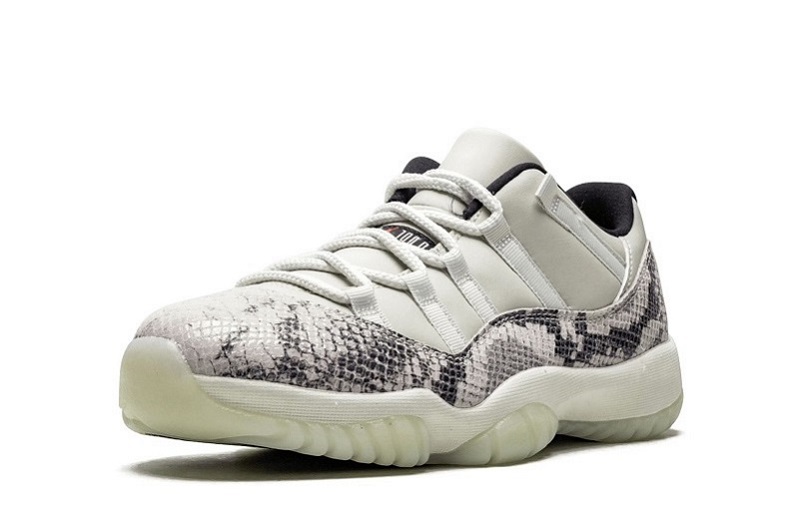 Air Jordan 11 Retro Low Light Bone Snakeskin Reps (4)