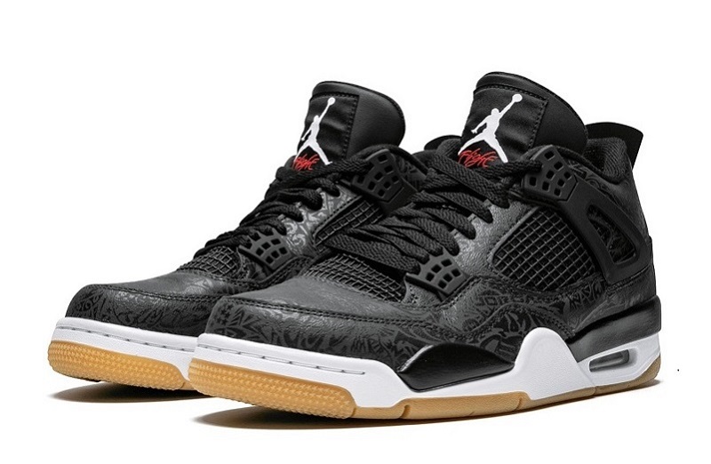 Air Jordan 4 Retro SE Black Laser Reps (2)