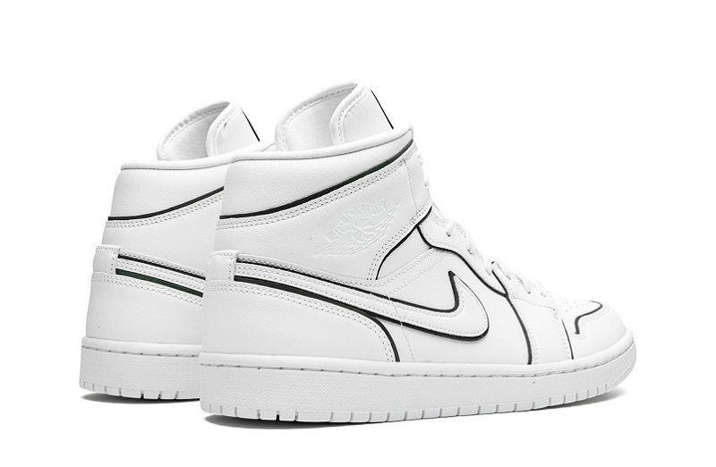 Air Jordan 1 Mid Iridescent White Reps (3)