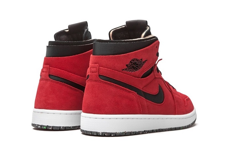 Air Jordan 1 High Zoom CMFT Red Suede Reps (3)