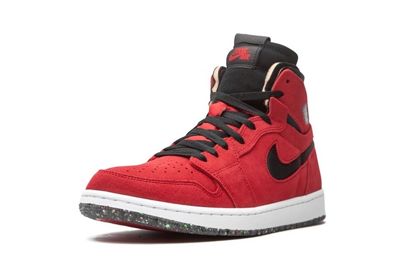 Air Jordan 1 High Zoom CMFT Red Suede Reps (4)