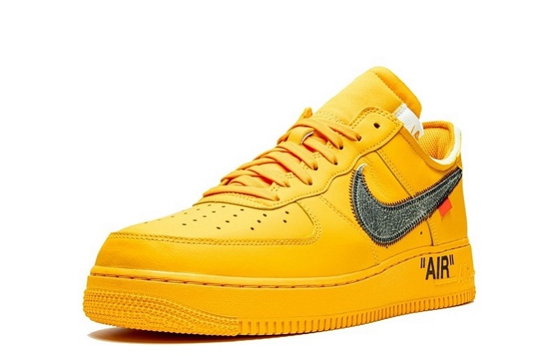 Off-White x Air Force 1 Low Lemonade University Gold Reps (4)