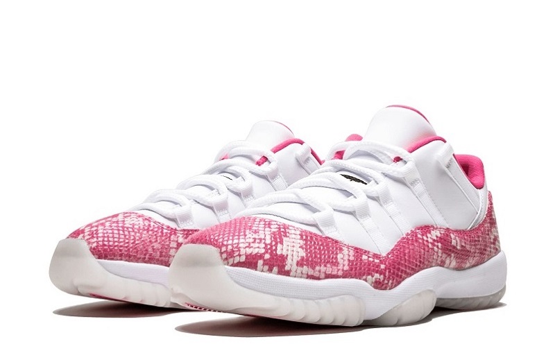 Air Jordan 11 Low WMNS Pink Snakeskin Reps (2)