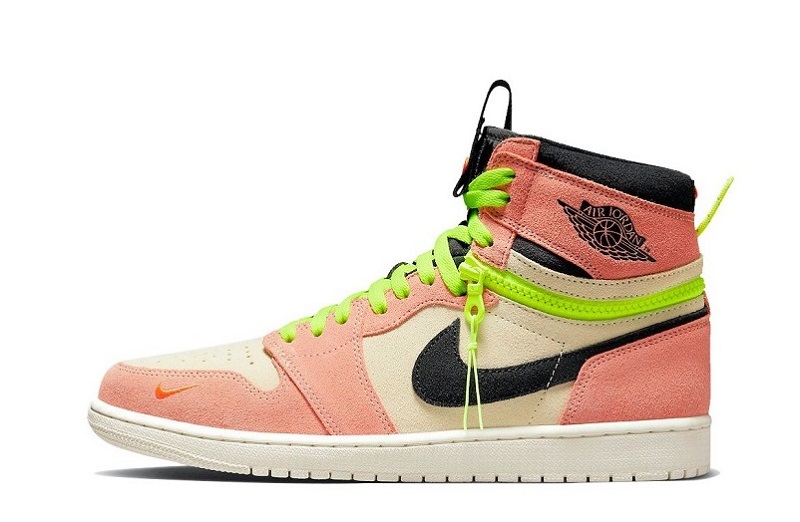 Air Jordan 1 High Switch Pink Volt Reps (1)