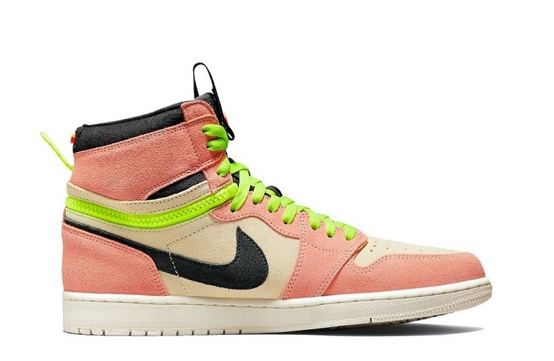 Air Jordan 1 High Switch Pink Volt Reps (2)