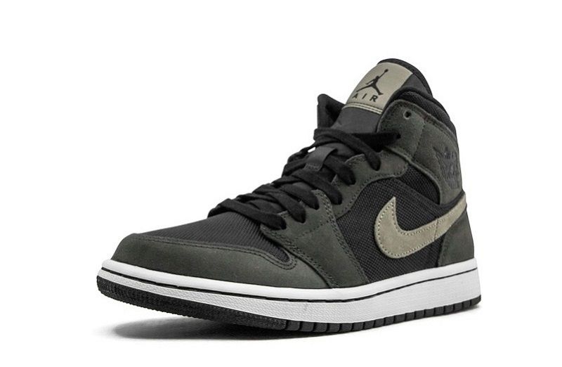 Air Jordan 1 Mid Military Olive Reps (4)