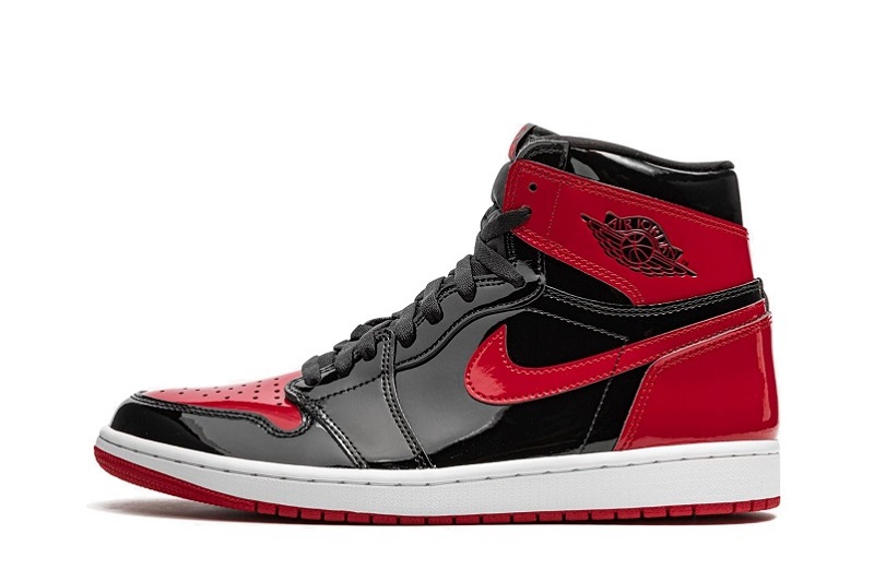 Air Jordan 1 High OG Bred Patent Reps (1)