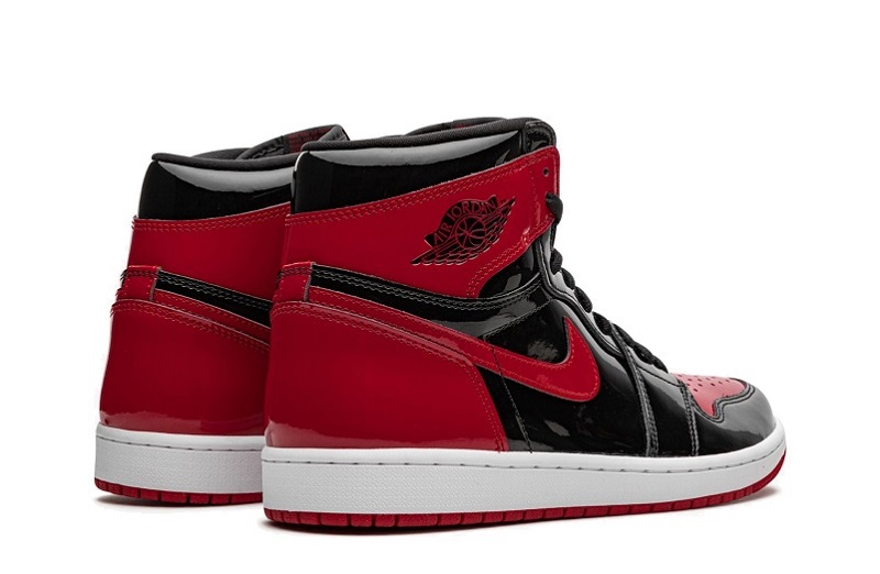 Air Jordan 1 High OG Bred Patent Reps (3)