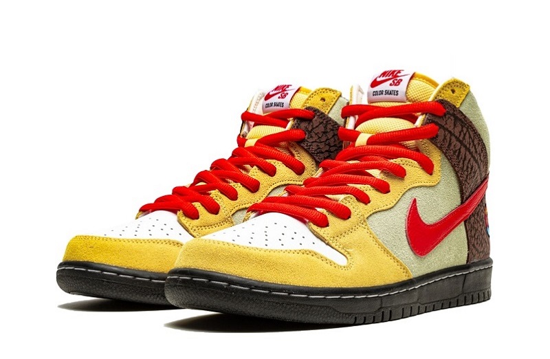 Color Skates x Nike SB Dunk High Kebab & Destroy Reps (2)