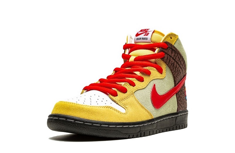 Color Skates x Nike SB Dunk High Kebab & Destroy Reps (4)