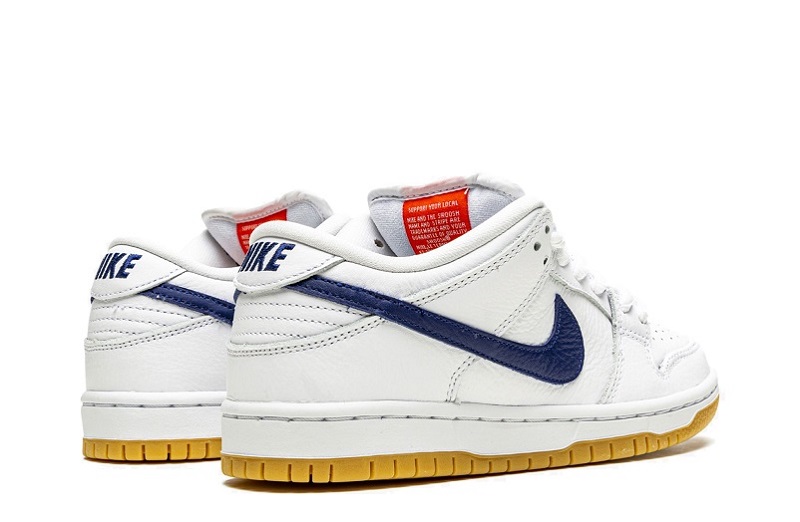 Nike SB Dunk Low Orange Label White Navy Reps (3)