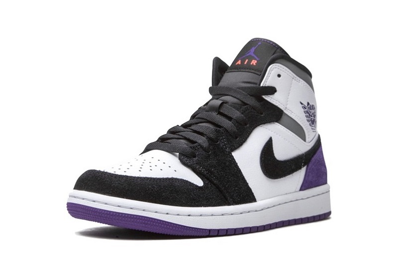 Air Jordan 1 Mid Court Purple Suede Reps (4)