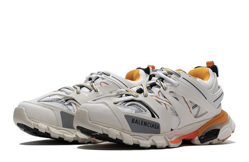 Balenciaga Tess S. LED White Orange Reps (3)