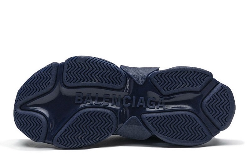 Balenciaga Triple S Clear Sole Dark Blue Reps (6)