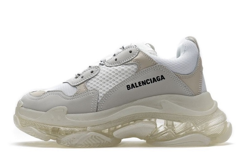 Balenciaga Triple S Clear Sole White Reps (1)