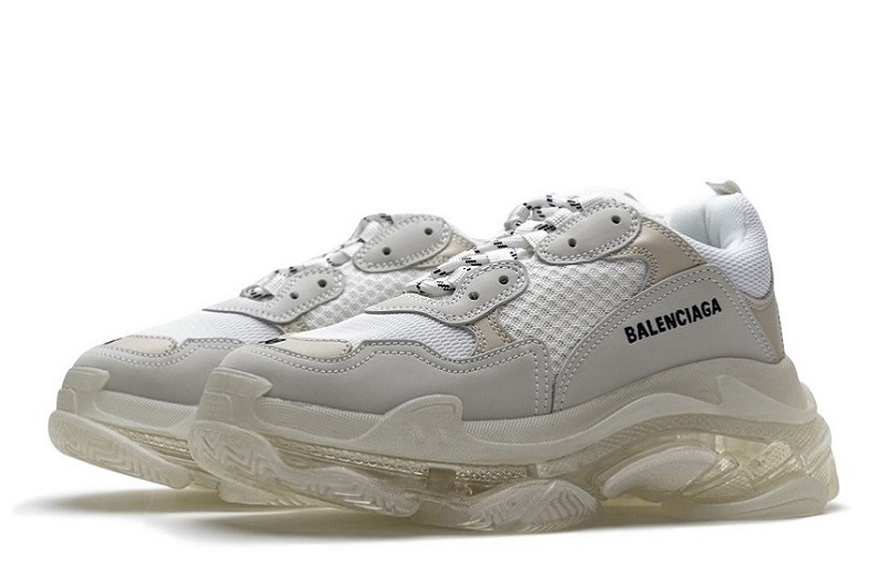 Balenciaga Triple S Clear Sole White Reps (3)