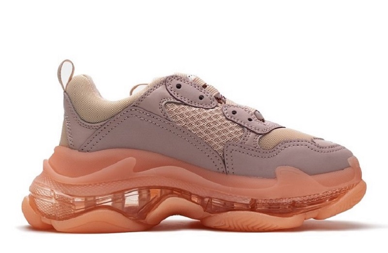 Balenciaga Triple S Clear Sole Pink Reps (2)