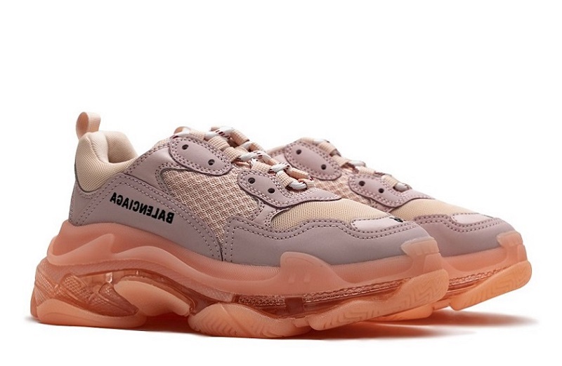 Balenciaga Triple S Clear Sole Pink Reps (3)