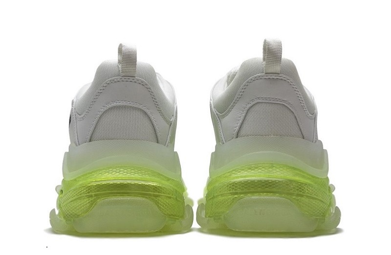 Balenciaga Triple S Clear Sole White Green Reps (5)