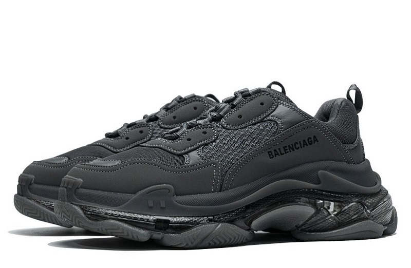 Balenciaga Triple S Clear Sole Dark Grey Reps (3)