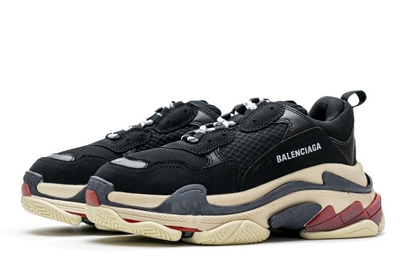 Balenciaga Triple S Black Red Reps (3)