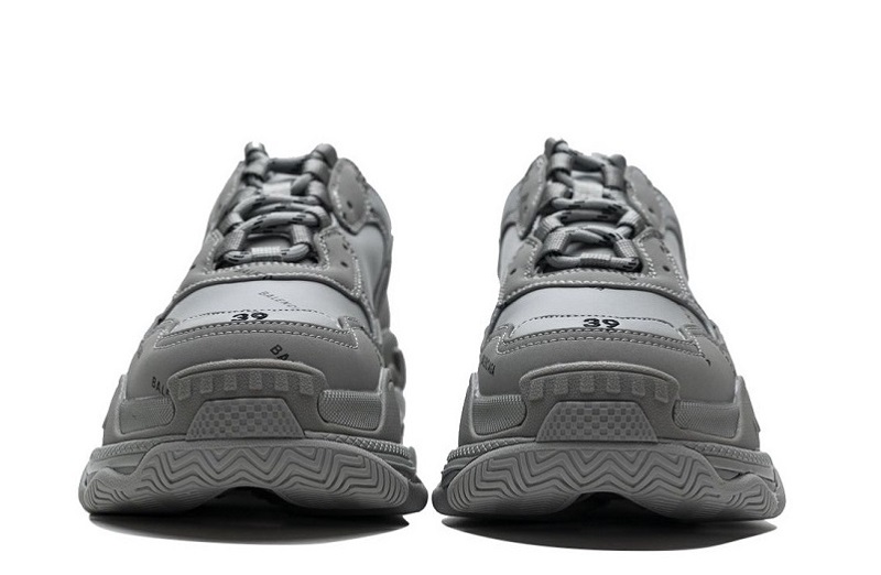 Balenciaga Triple S Grey Black Reps (4)