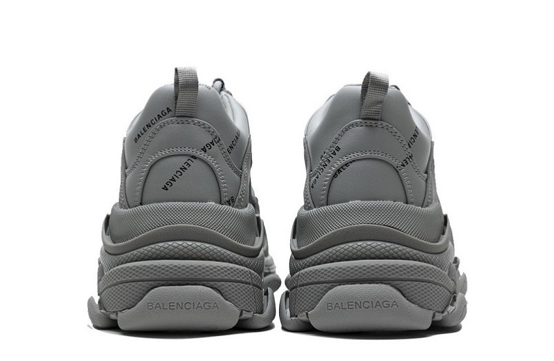 Balenciaga Triple S Grey Black Reps (5)