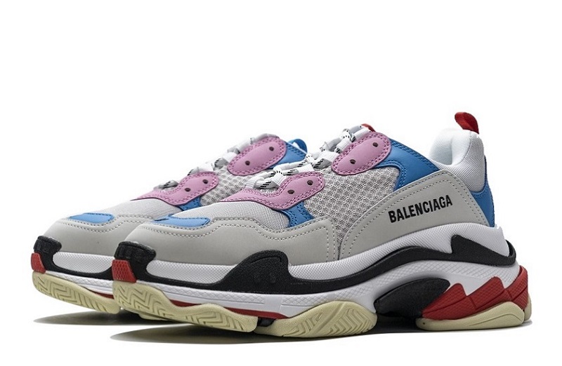 Balenciaga Triple S Pink Bright Blue Reps (5)