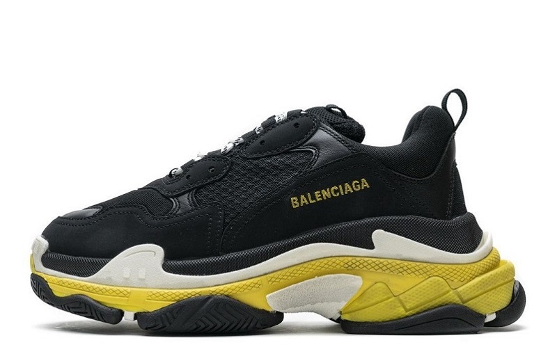 Balenciaga Triple S Black Yellow Reps (1)