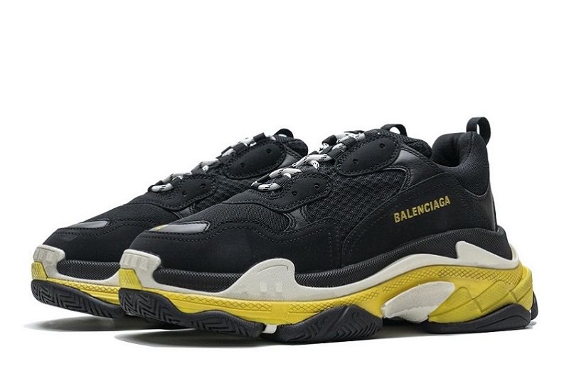 Balenciaga Triple S Black Yellow Reps (3)