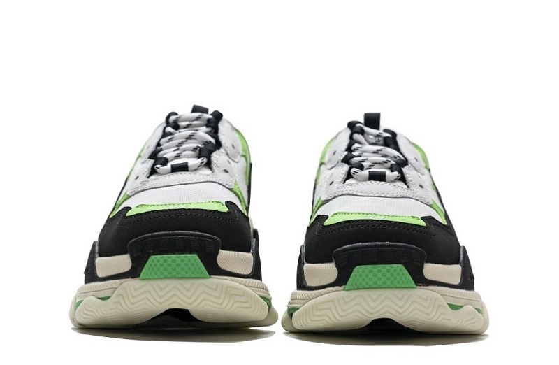 Balenciaga Triple S White Green Reps (4)