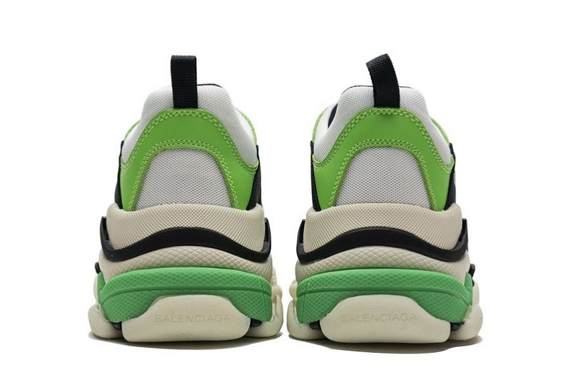 Balenciaga Triple S White Green Reps (5)