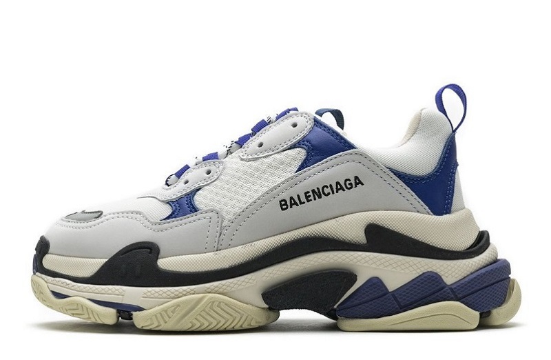 Balenciaga Triple S Black Blue Violet Reps (1)