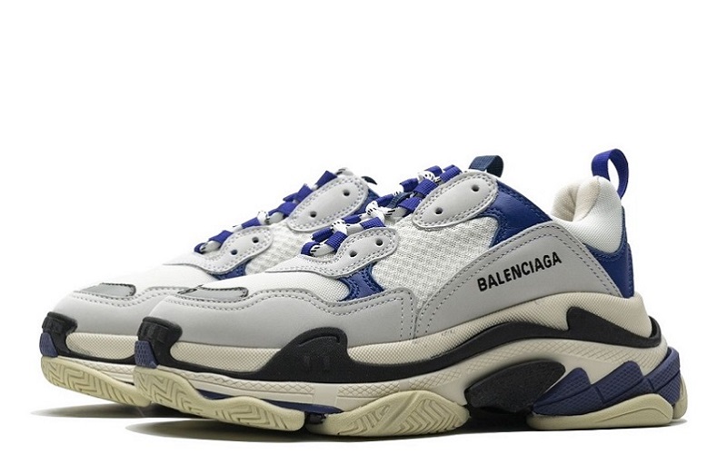 Balenciaga Triple S Black Blue Violet Reps (3)