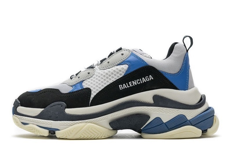 Balenciaga Triple S Black Grey Blue Reps (1)