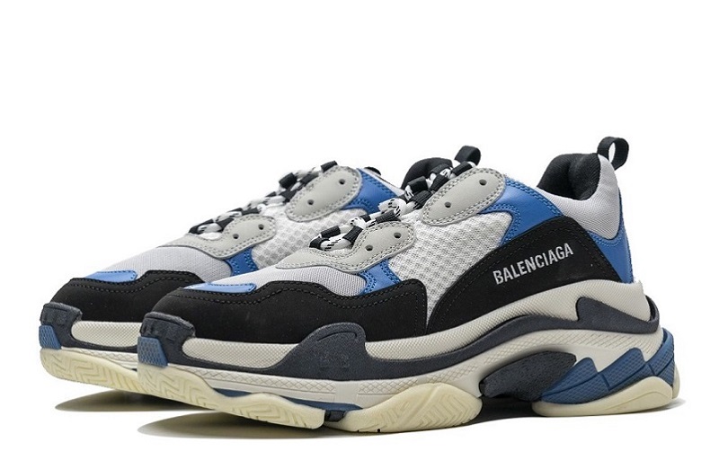 Balenciaga Triple S Black Grey Blue Reps (3)