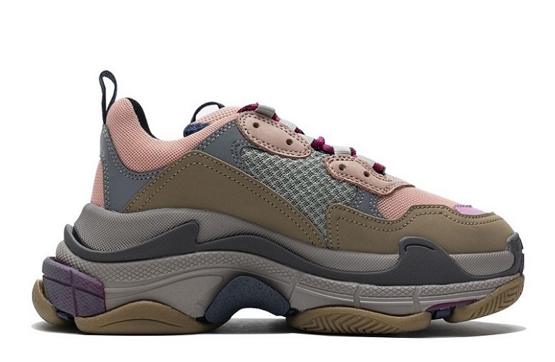 Balenciaga Triple S Grey Pink Reps (2)