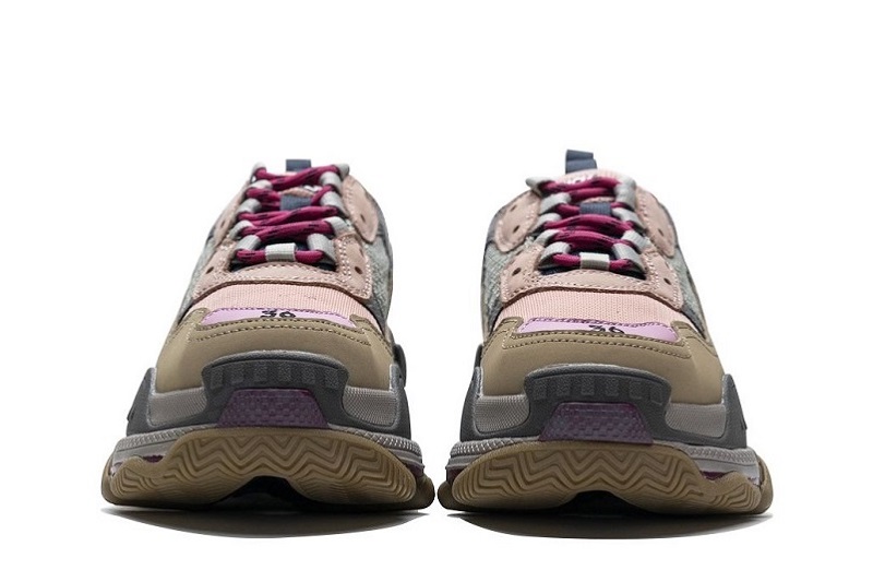 Balenciaga Triple S Grey Pink Reps (4)