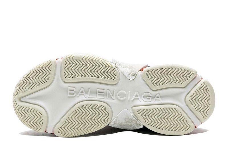 Balenciaga Triple S Red White Dark Grey Reps (6)