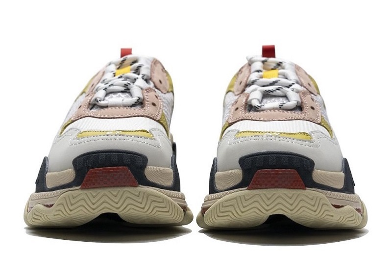 Balenciaga Triple S Black Yellow Pink Reps (4)