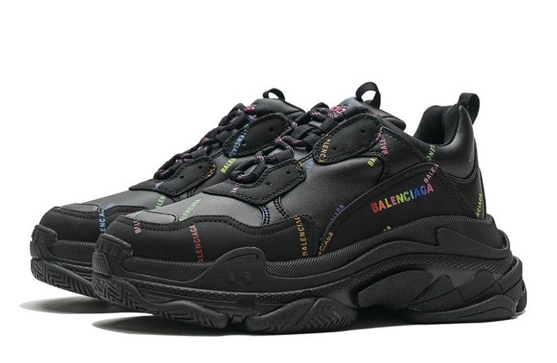 Balenciaga Triple S Letter Colorful Reps (3)