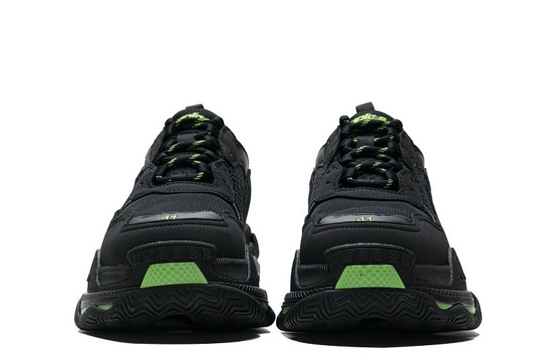 Balenciaga Triple S Black Green Reps (4)