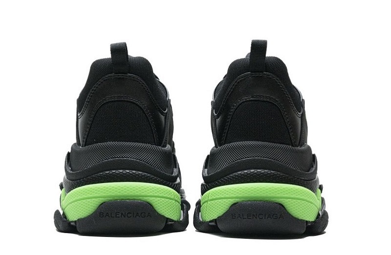 Balenciaga Triple S Black Green Reps (5)