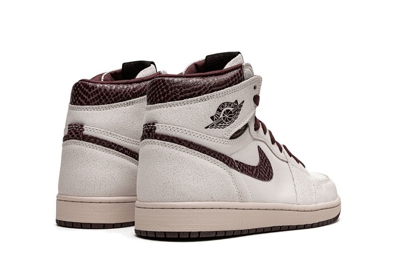 A Ma Maniere x Air Jordan 1 High Burgundy Crush Reps (3)