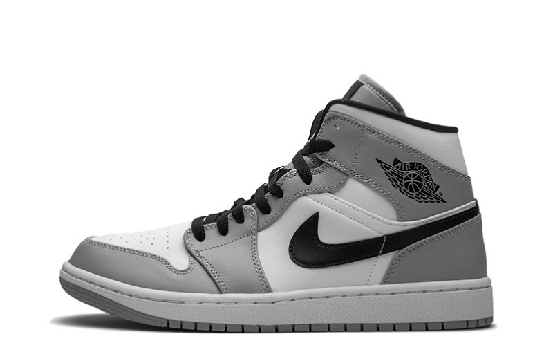 Air Jordan 1 Mid Light Smoke Grey Reps (1)