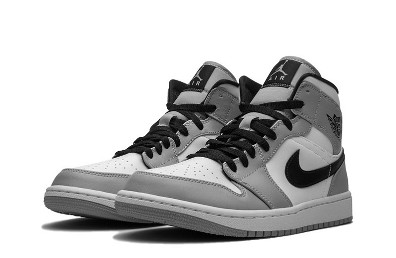 Air Jordan 1 Mid Light Smoke Grey Reps (3)