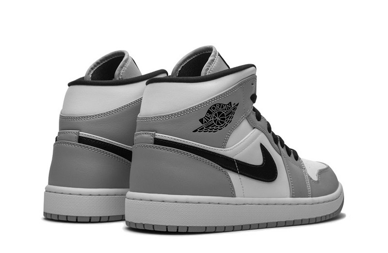 Air Jordan 1 Mid Light Smoke Grey Reps (4)